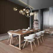 LumiereSpherique - Artistic Glass Chandelier