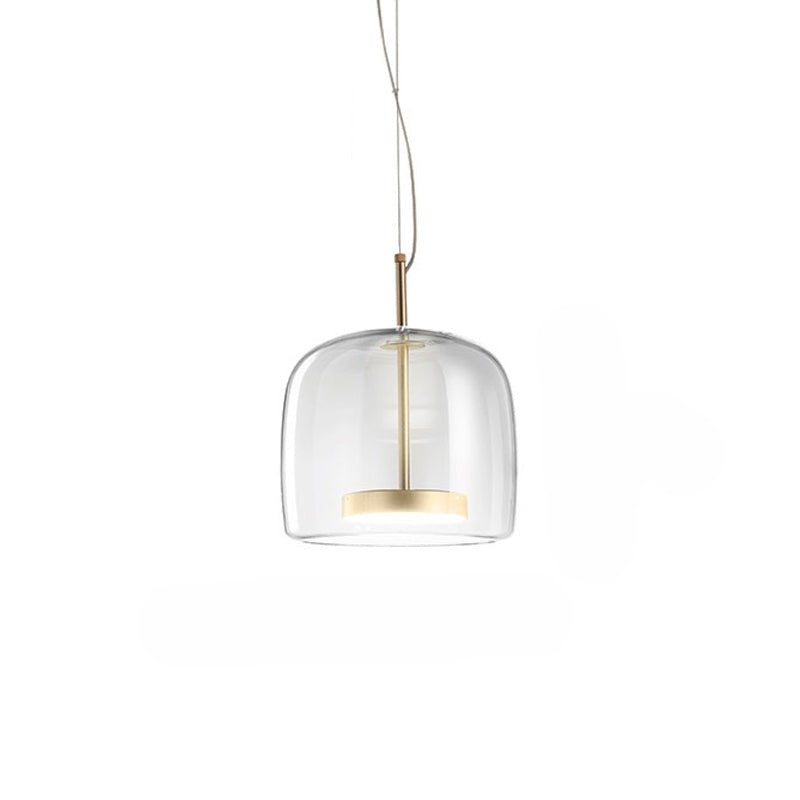 VerreElegance - Modern Pendant Light for Hotel Interiors