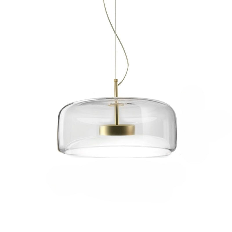 VerreElegance - Modern Pendant Light for Hotel Interiors