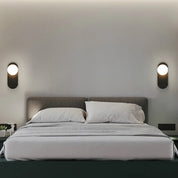 GildedGlimmer - Modern LED Wall Lamp with Glass Sphere