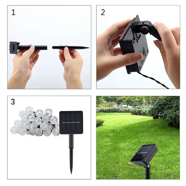 Twinklelite - Waterproof Solar Light String