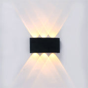 Modern waterproof LED wall lamp for indoor and outdoor use