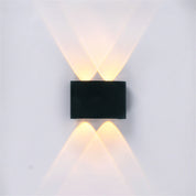 Modern waterproof LED wall lamp for indoor and outdoor use