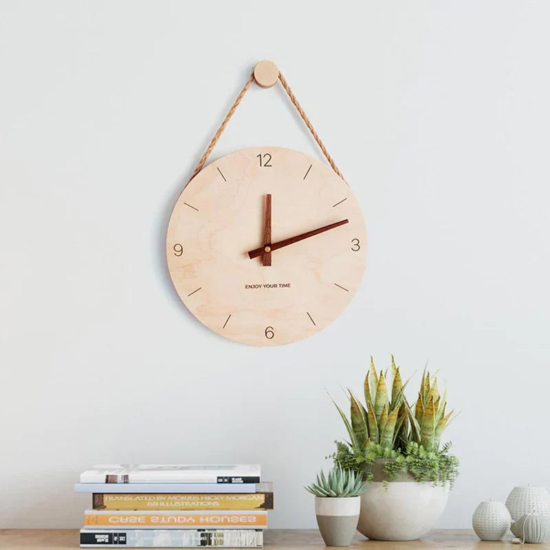 WoodVibe - Simple Wooden Wall Clock
