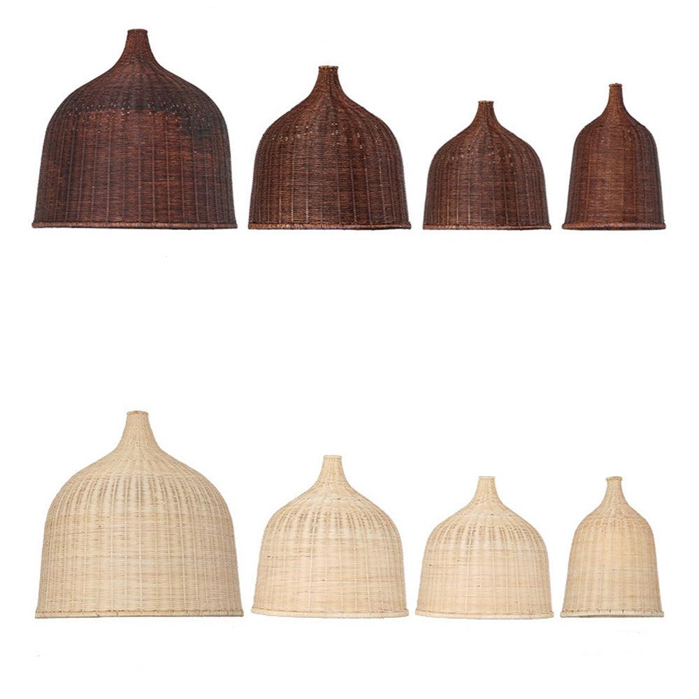 Rattan and Bamboo Pendant Light for the Kitchen