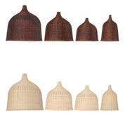 Rattan and Bamboo Pendant Light for the Kitchen