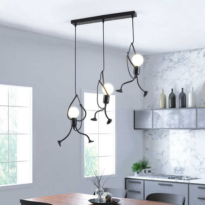 BrightHero - Retro Wall Lamp Iron Man for a Striking Interior