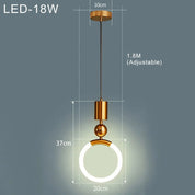 Elegant – Nordic Pendant Lamp with Simple Design