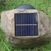 Rocksolar - Solar Lamp for Outdoor Use in Stone