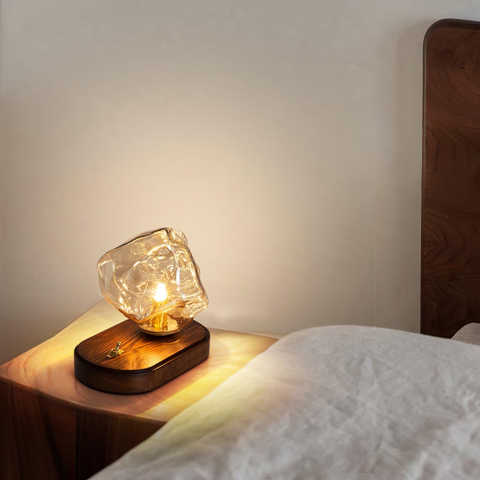 FrostedGlass - Refined Table Lamp