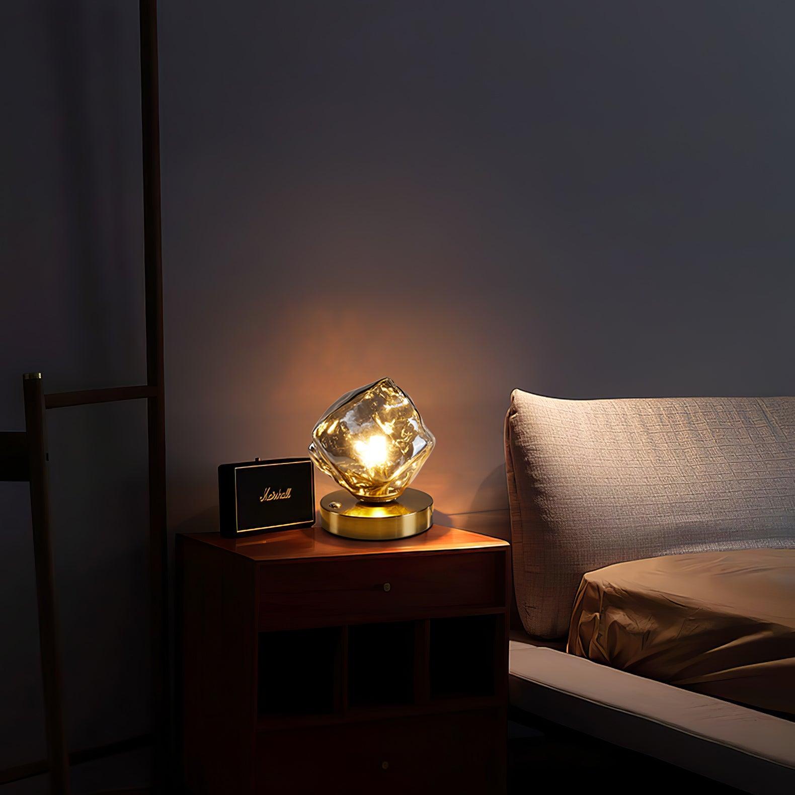 FrostedGlass - Refined Table Lamp