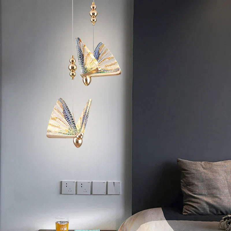 ButterflyGlow - Pendant Light in the Shape of a Butterfly