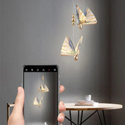 ButterflyGlow - Pendant Light in the Shape of a Butterfly