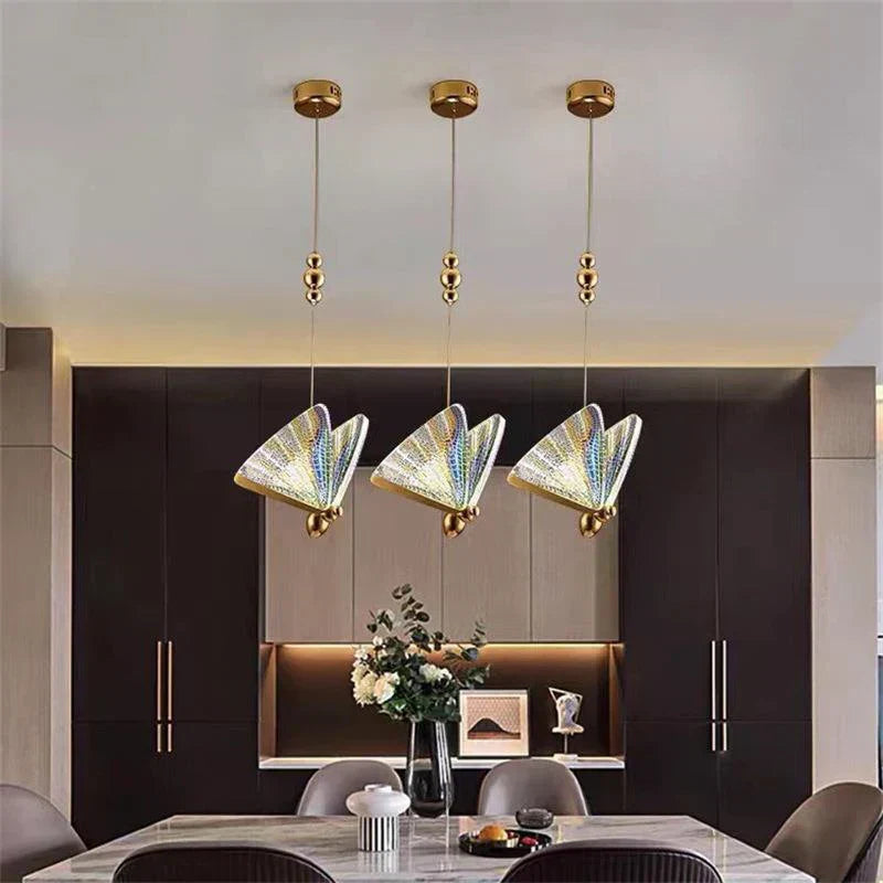 ButterflyGlow - Pendant Light in the Shape of a Butterfly
