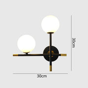 SparkSphere - Wall Light with Glass Sphere