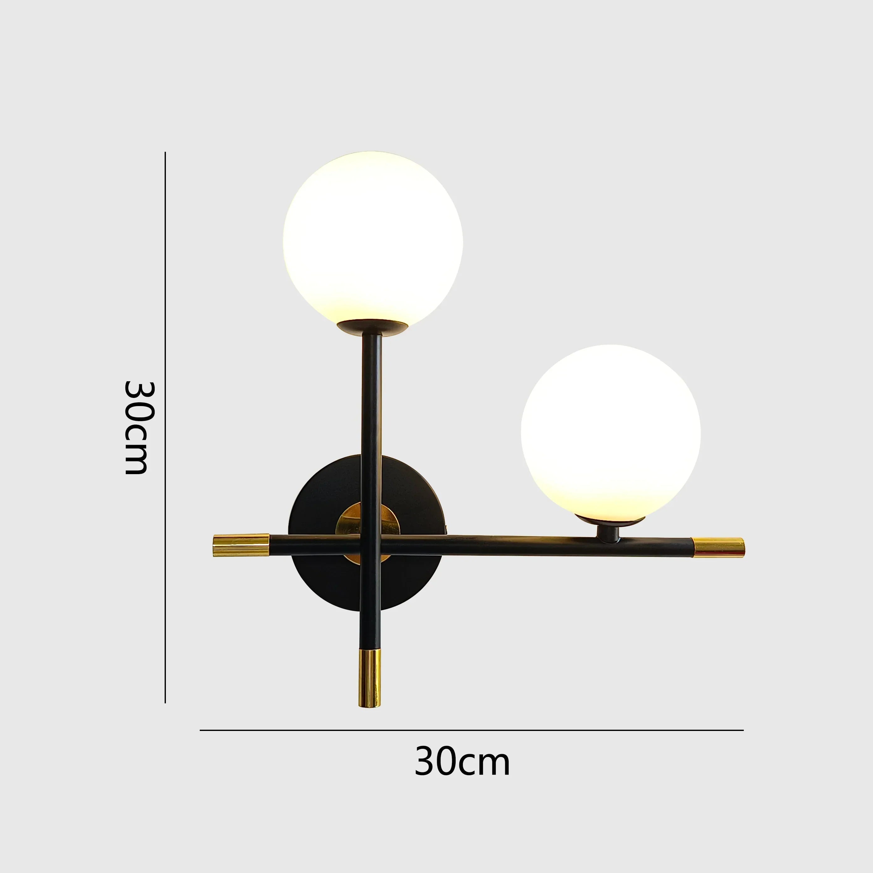 SparkSphere - Wall Light with Glass Sphere