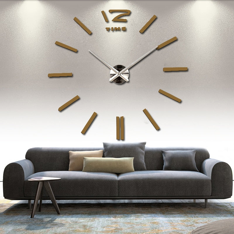 ReflectoTime - DIY Mirror Wall Clock Set