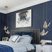 ButterflyGleam - LED Pendant Lights in Butterfly Shape