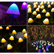 EnchantedCaps - Mushroom String Lawn Lights