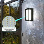 HorizonHalo - Modern Outdoor Wall Light