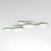 ChicLumineux - Ceiling Light in White and Grey Metal