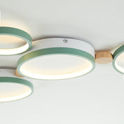 ChicLumineux - Ceiling Light in White and Grey Metal