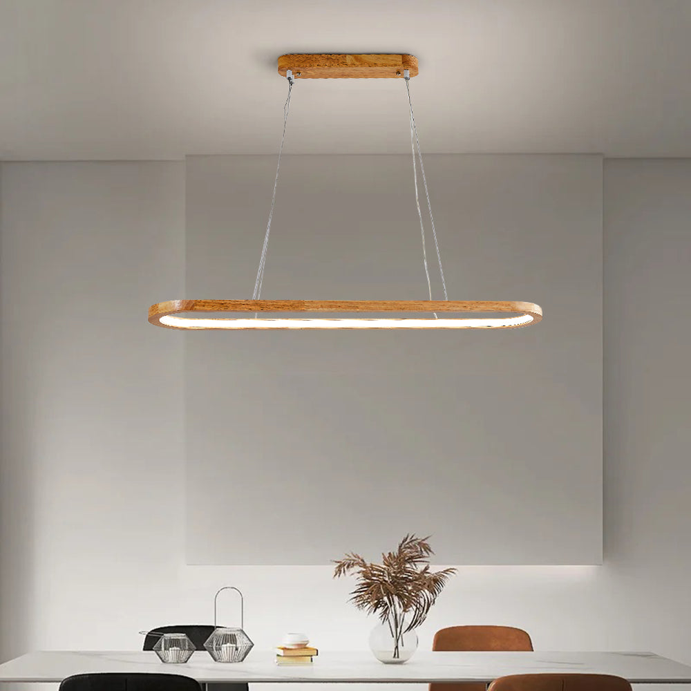 OzawaStyle - Modern pendant lamp made of metal and wood