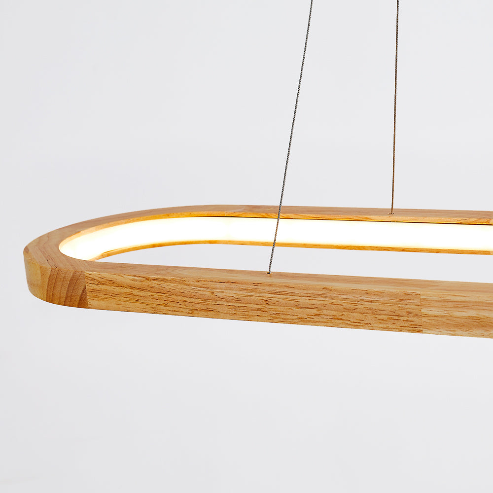 OzawaStyle - Modern pendant lamp made of metal and wood