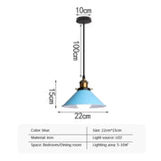 Modern Meets - LED Industrial Horn Pendant Light