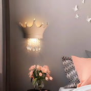 LuminaGlimmer - Crown Wall Lamp