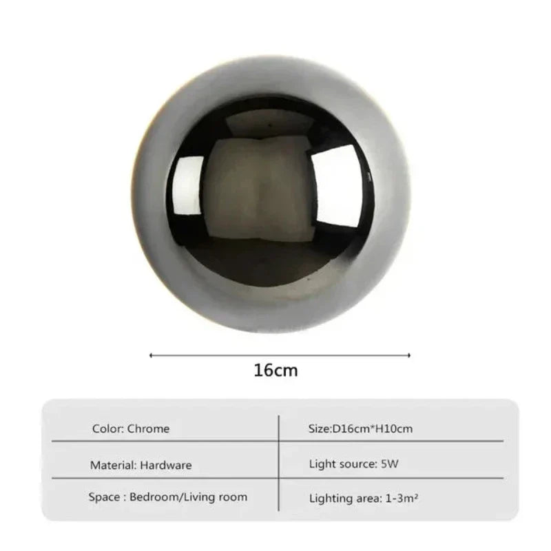 CoilGlow - Metal Ball Lamp