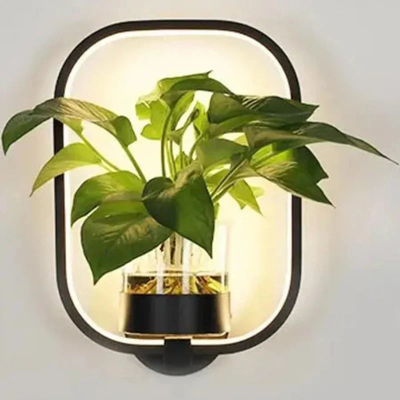 HerbaceousGlow - Radiant Wall Lamp