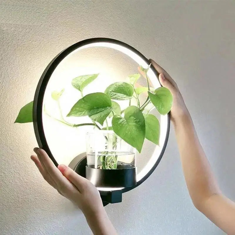 HerbaceousGlow - Radiant Wall Lamp