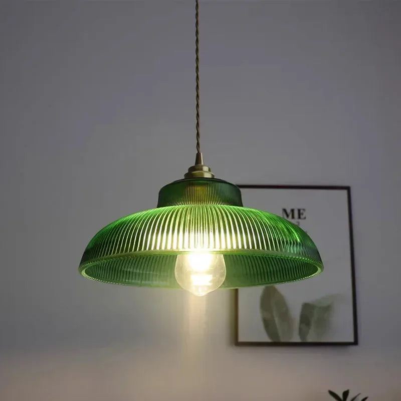 GlacialGlow - Glass Pendant Lamp
