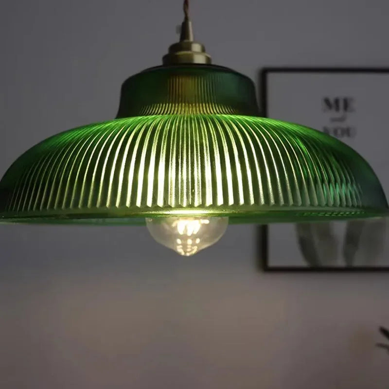 GlacialGlow - Glass Pendant Lamp