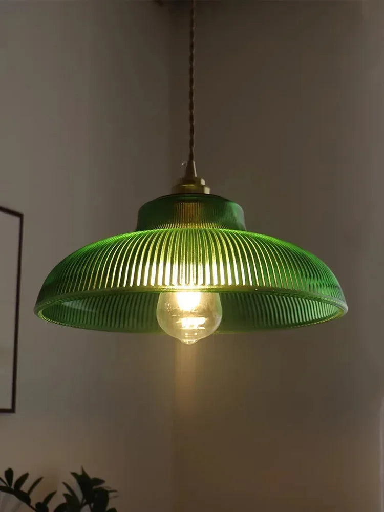 GlacialGlow - Glass Pendant Lamp