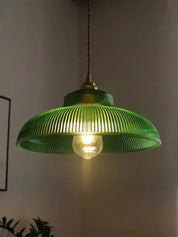 GlacialGlow - Glass Pendant Lamp