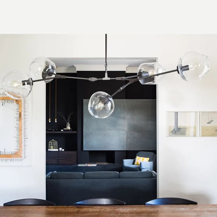 BubbleLight – Sputnik Pendant Light with Glass Bubbles