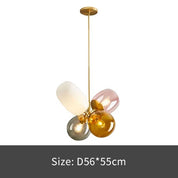 LuminescentLuster - Pendant Lamp with Glass Sphere