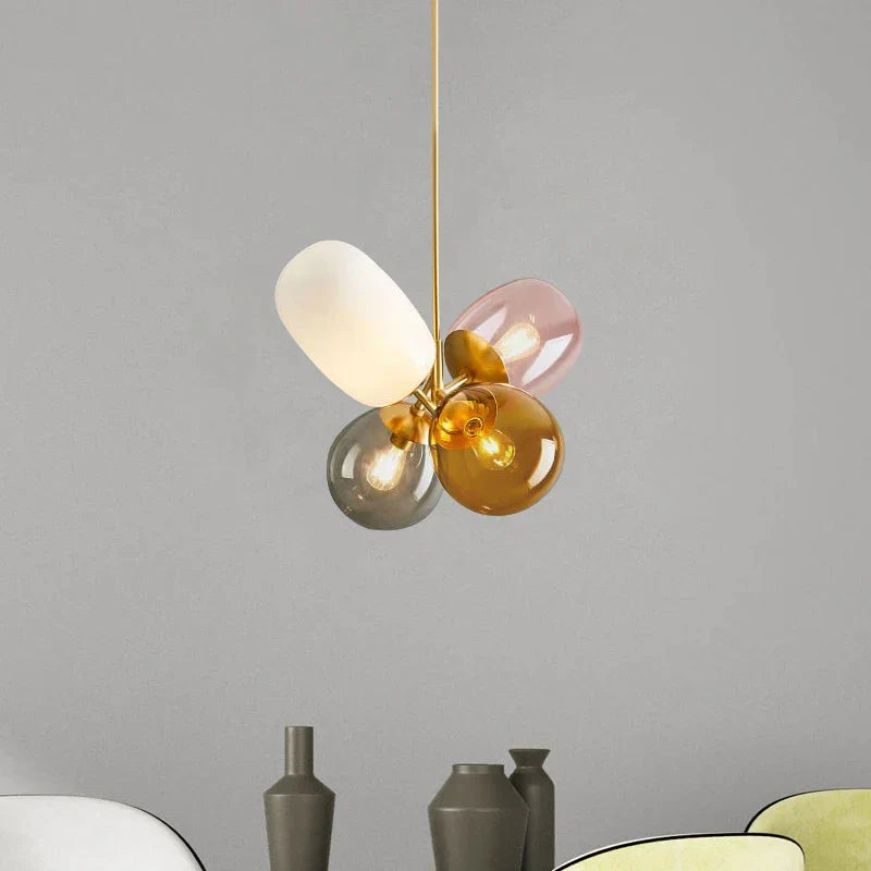 LuminescentLuster - Pendant Lamp with Glass Sphere
