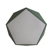 LuminaPolygon - Pentagonal Ceiling Lamp Macaron