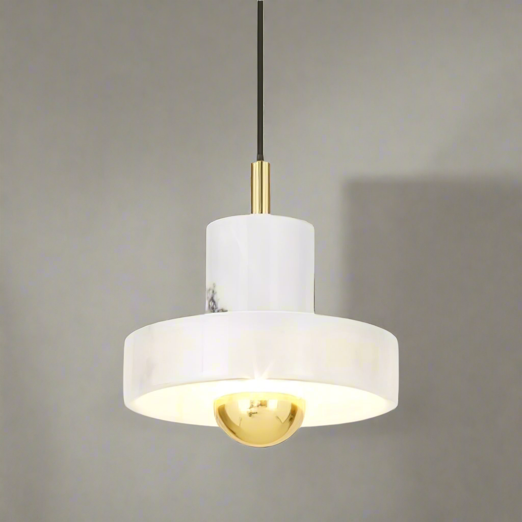 LueurMarble - Chic Marble Pendant Light
