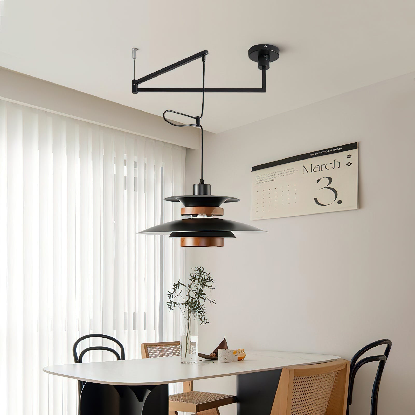 Mercero – Pendant Light with Swivel Arm