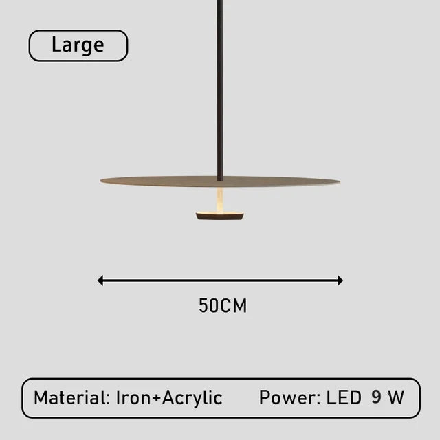 ChicCurve - Minimalist Ring Pendant Light