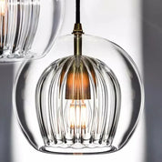 LuxeSphere - Modern Glass Pendant Light