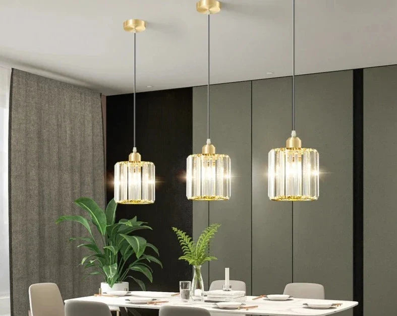 ShimmerGlo - Modern K9 Crystal Pendant Light