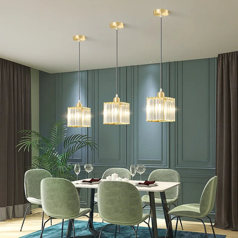 ShimmerGlo - Modern K9 Crystal Pendant Light