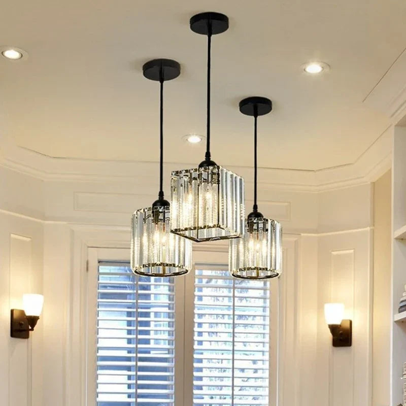 ShimmerGlo - Modern K9 Crystal Pendant Light