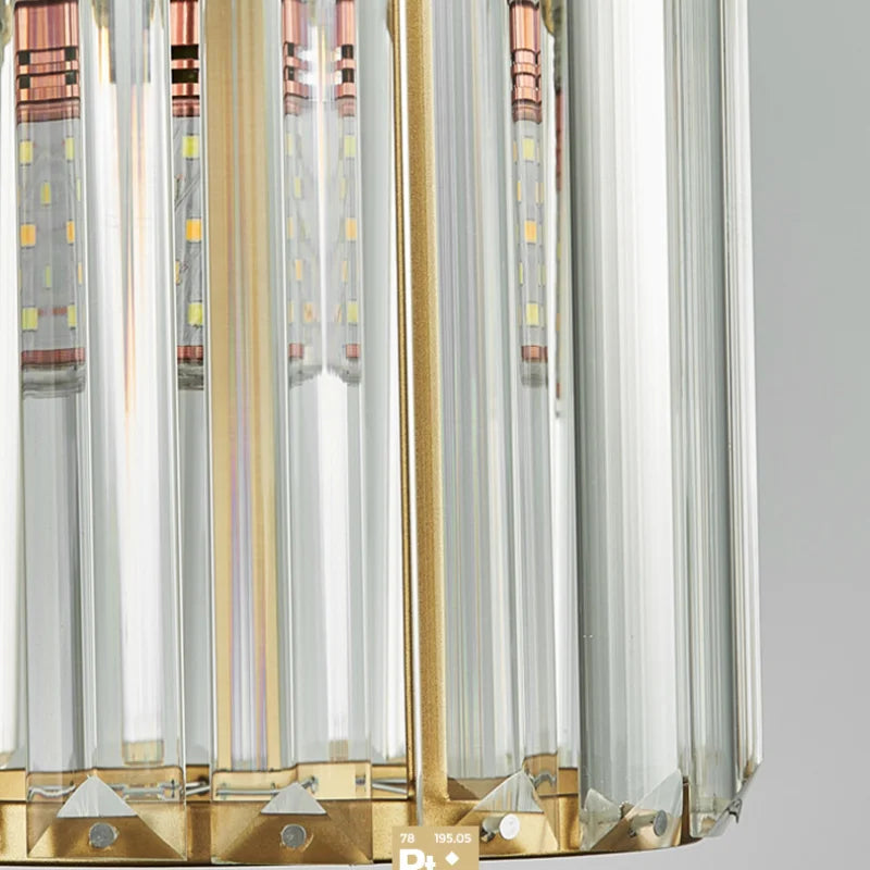 ShimmerGlo - Modern K9 Crystal Pendant Light