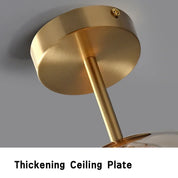 EssenceGlow - Minimalist Glass Ceiling Light